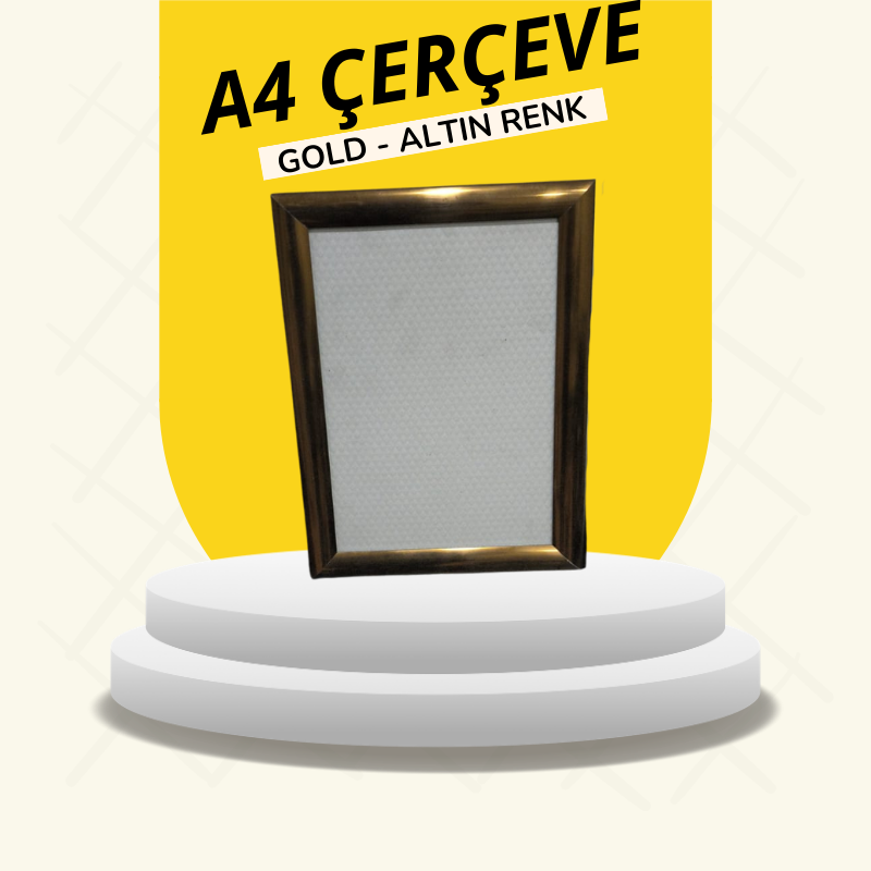 Acilir-Kapanir-A4-Gonye-Kose-Gold-Altin-Renk-Cerceve